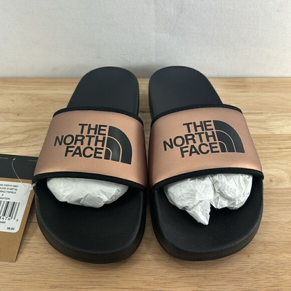 The North Face Base Camp Slide III- Metallic- Size 8- NIB - Picture 2 of 6